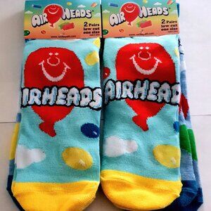 AIRHEADS ANKLE SOCKS 2 PAIR UNISEX SIZE ONE SIZE FIT MOST